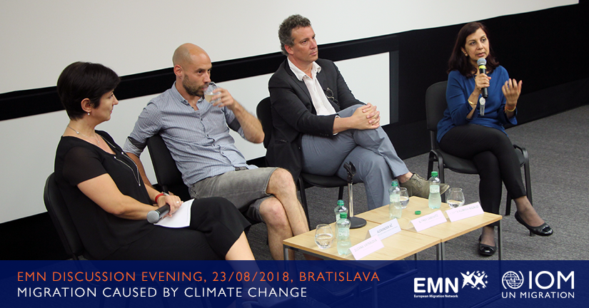 EMN Discussion Evening: Migration Caused by Climate Change, 23 August 2018, Bratislava