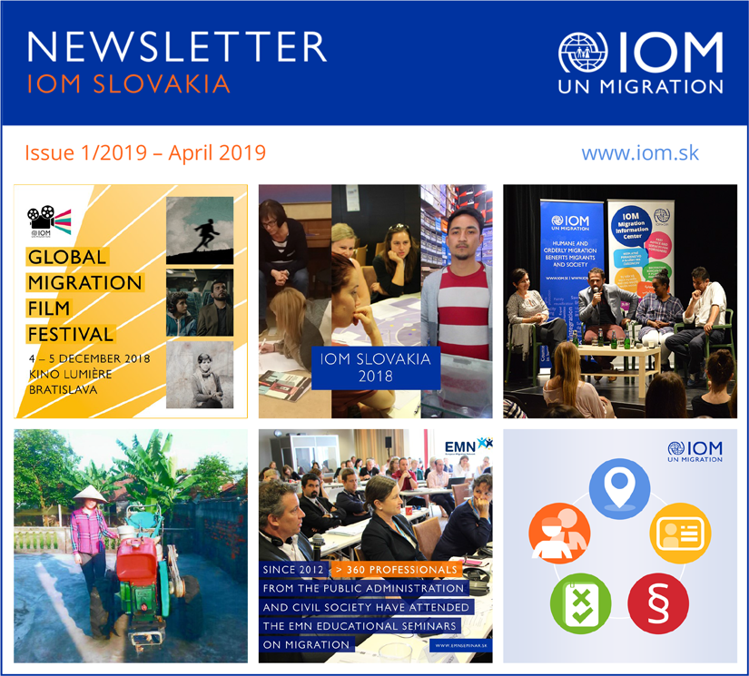 Content - Newsletter of IOM Slovakia, Issue 1/2019 – April 2019