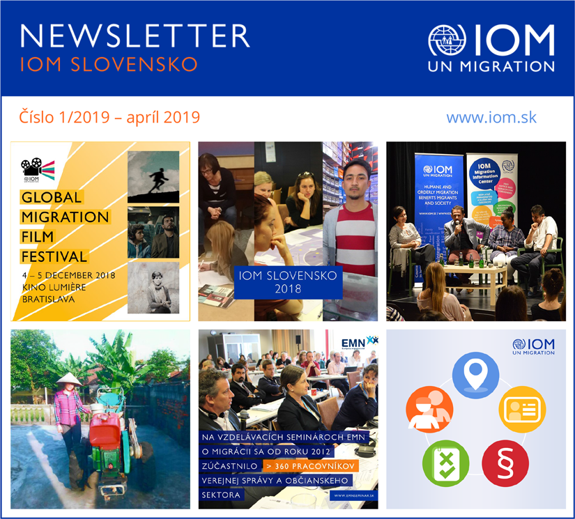 Obsah - Newsletter IOM v Slovenskej republike, číslo 1/2019 – Apríl 2019