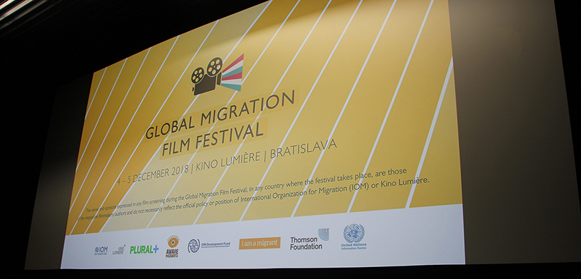 IOM - Photo from the Global Migration Film Festival 2018 in Slovakia