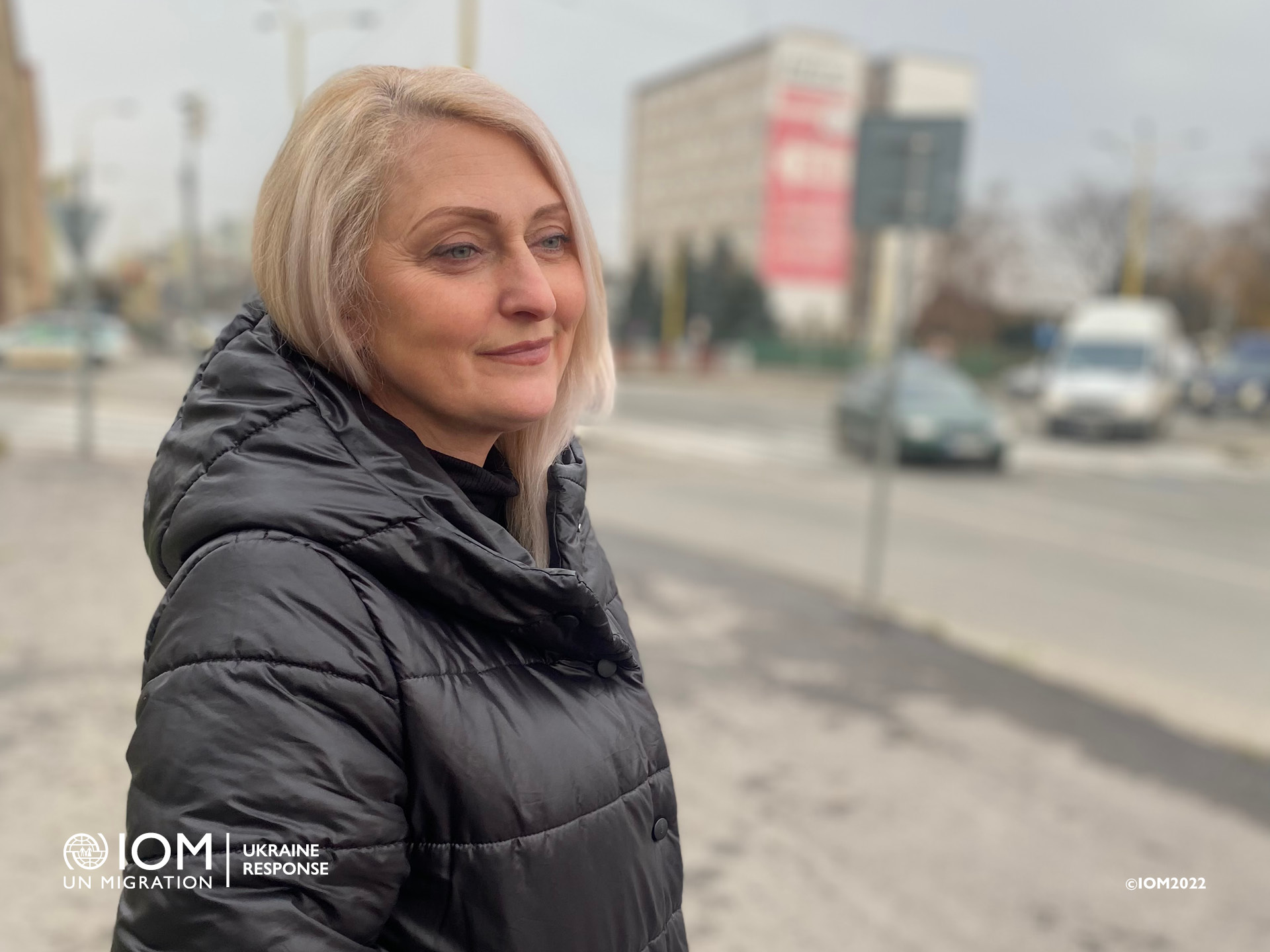 Photo - Before the war broke out in Ukraine, Anzhelika led a quiet life in Borodyanka, in Bucha Raion of Kyiv Oblast. Photo: IOM/Dušana Štecová