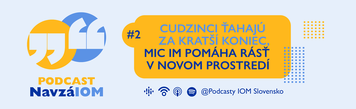 Banner - Podcast NavzáIOM - Epizóda 2
