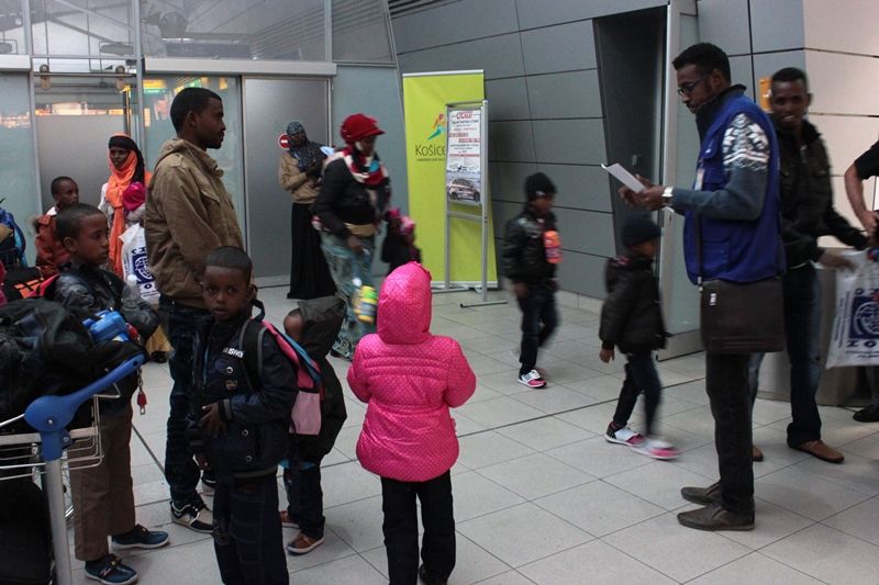 In September 2015, IOM transferred another 66 Somali refugees the Emergency Transit Centre (ETC) in Humenne, Slovakia